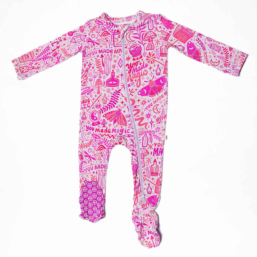 The Second-Skin Footie | Mystic Mama (Pink) | "You Made Magic"