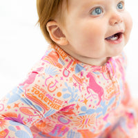 The Second-Skin Convertible Romper | Saddle Up | "I Love Our Time Together"