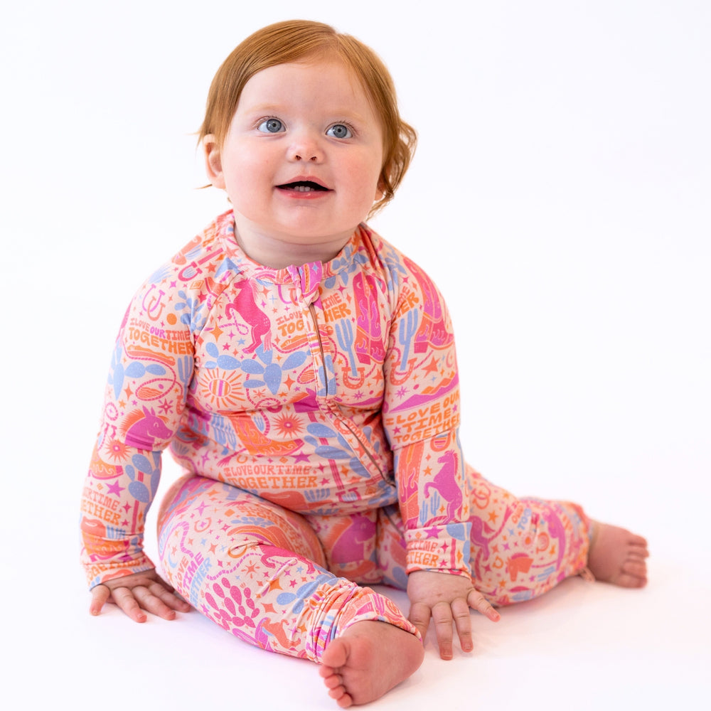 The Second-Skin Convertible Romper | Saddle Up | "I Love Our Time Together"