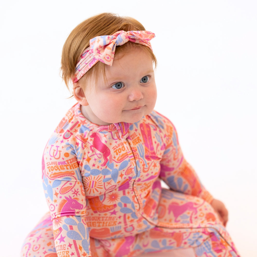 The Second-Skin Convertible Romper | Saddle Up | "I Love Our Time Together"