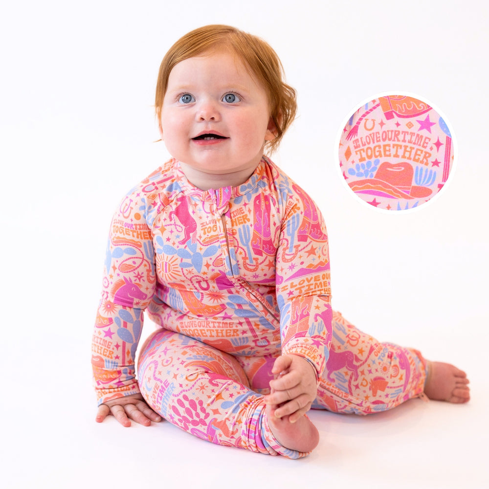 The Second-Skin Convertible Romper | Saddle Up | "I Love Our Time Together"