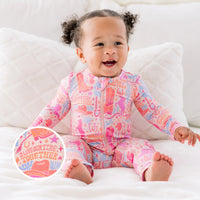 The Second-Skin Footless Romper | Saddle Up | "I Love Our Time Together"
