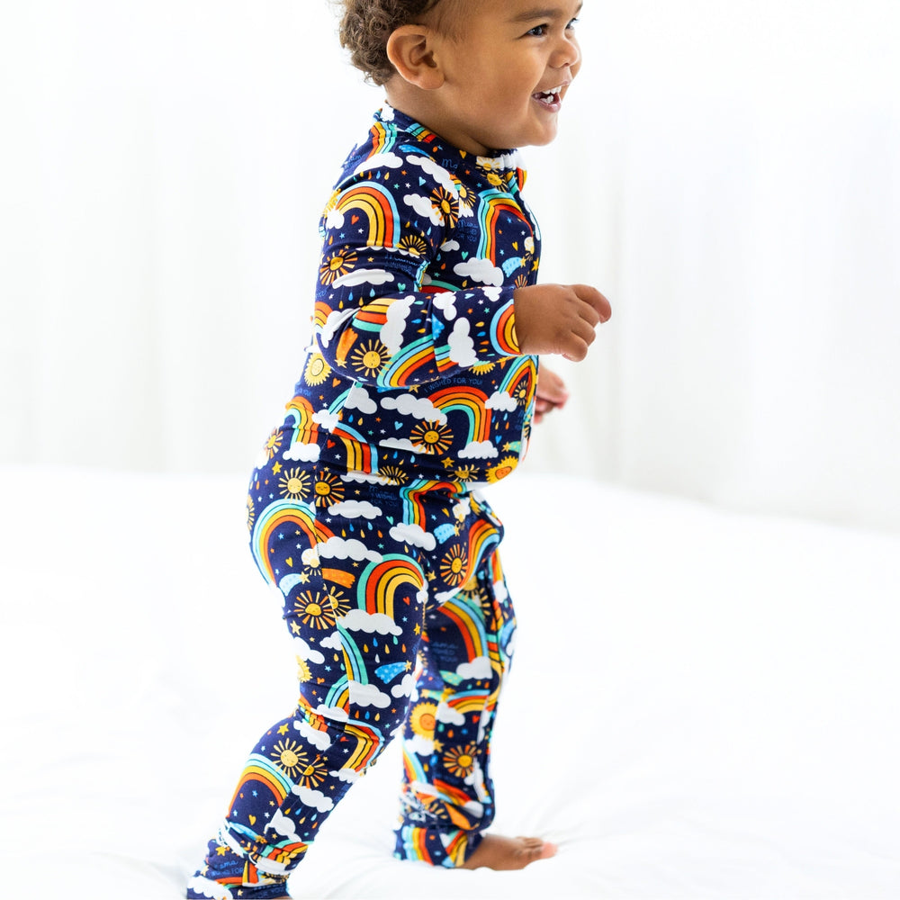 The Second-Skin Convertible Romper | Here Comes the Sunshine (Blue) | "Mama, I Wished for You"