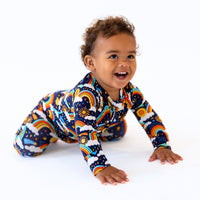 The Second-Skin Convertible Romper | Here Comes the Sunshine (Blue) | "Mama, I Wished for You"