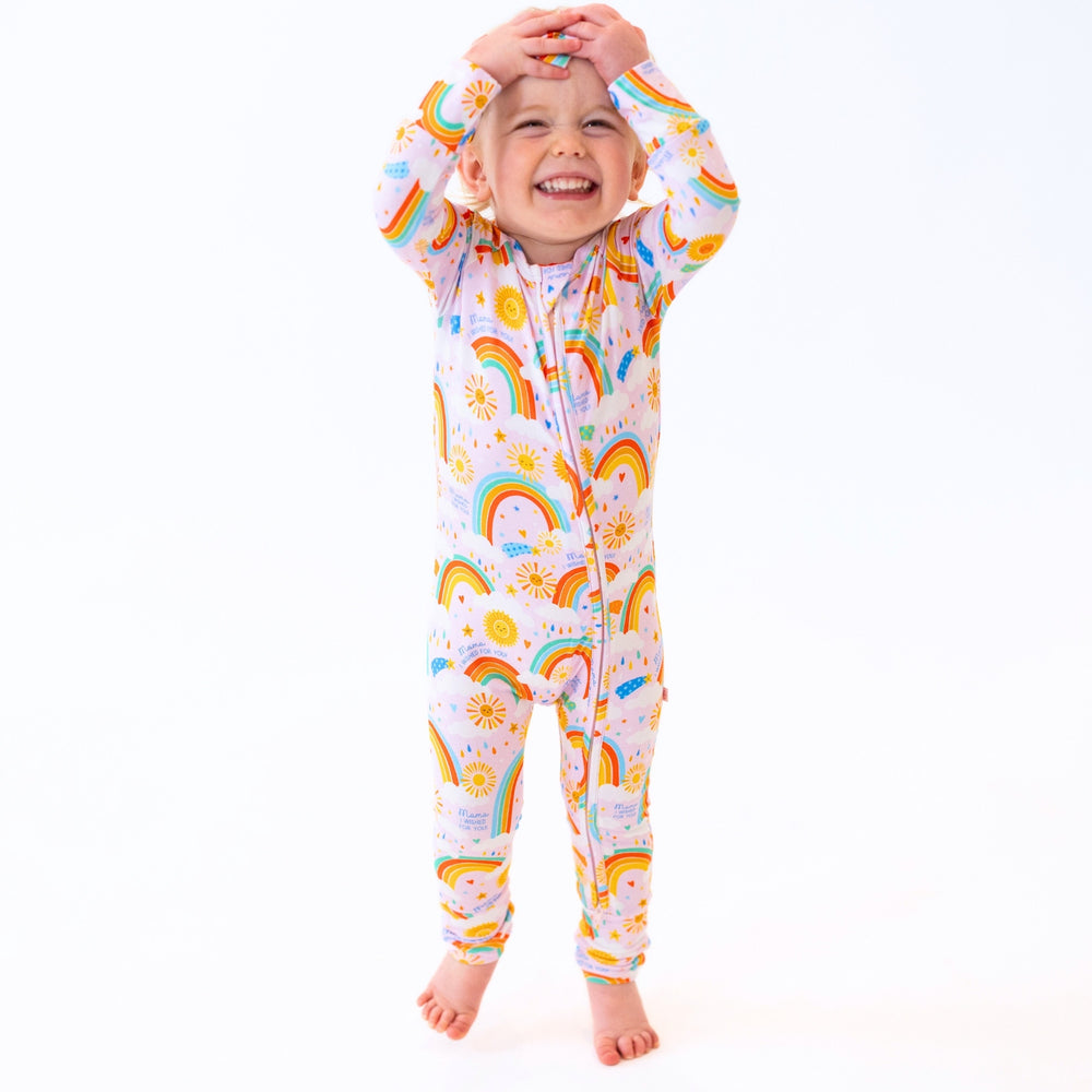 The Second-Skin Convertible Romper | Here Comes the Sunshine (Pink) | "Mama, I Wished for You"