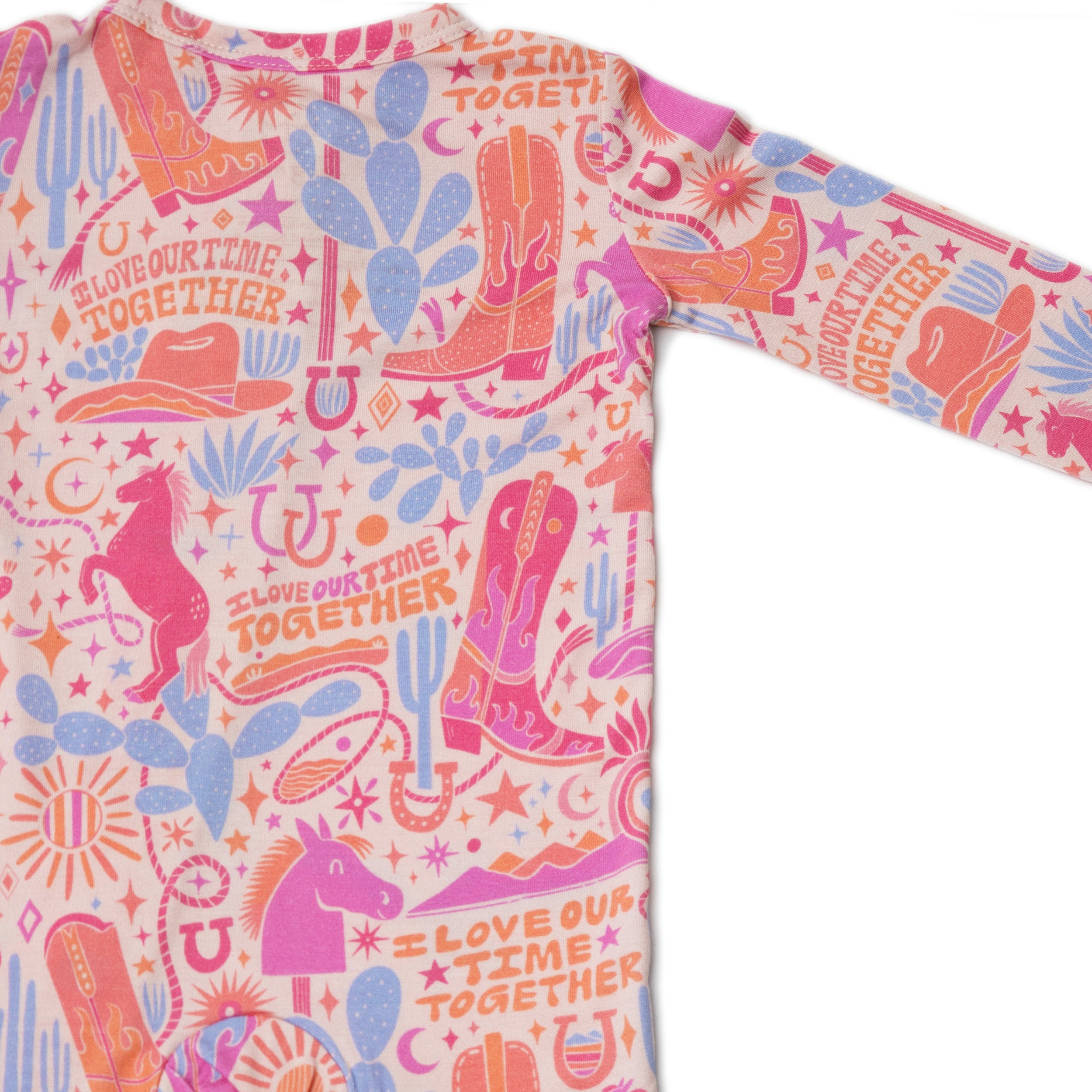 Bamboo Footed Sleeper w/Zipper (Unicorn Print) Bamboo Footed Sleeper w/Zipper (Unicorn Print)
