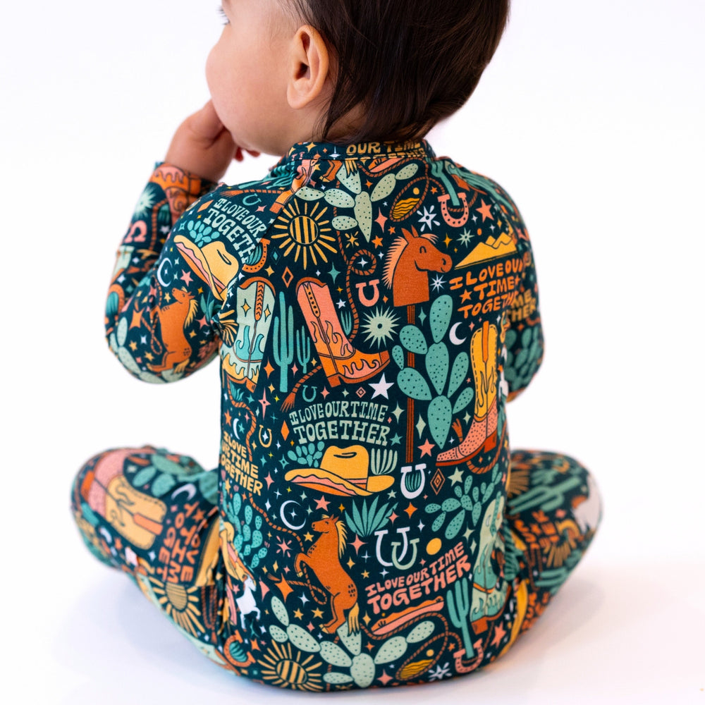 The Second-Skin Convertible Romper | Wild West | "I Love Our Time Together"