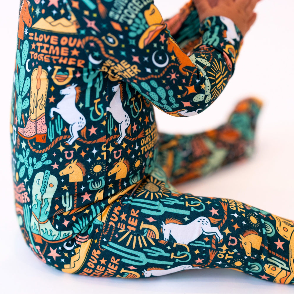 The Second-Skin Convertible Romper | Wild West | "I Love Our Time Together"