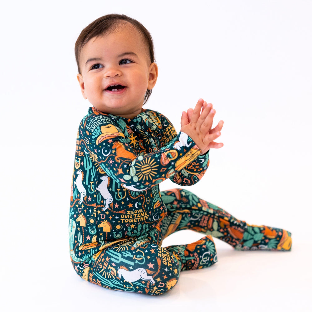 The Second-Skin Convertible Romper | Wild West | "I Love Our Time Together"