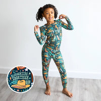 The Second-Skin 2-Piece Pajama | Wild West | "I Love Our Time Together"