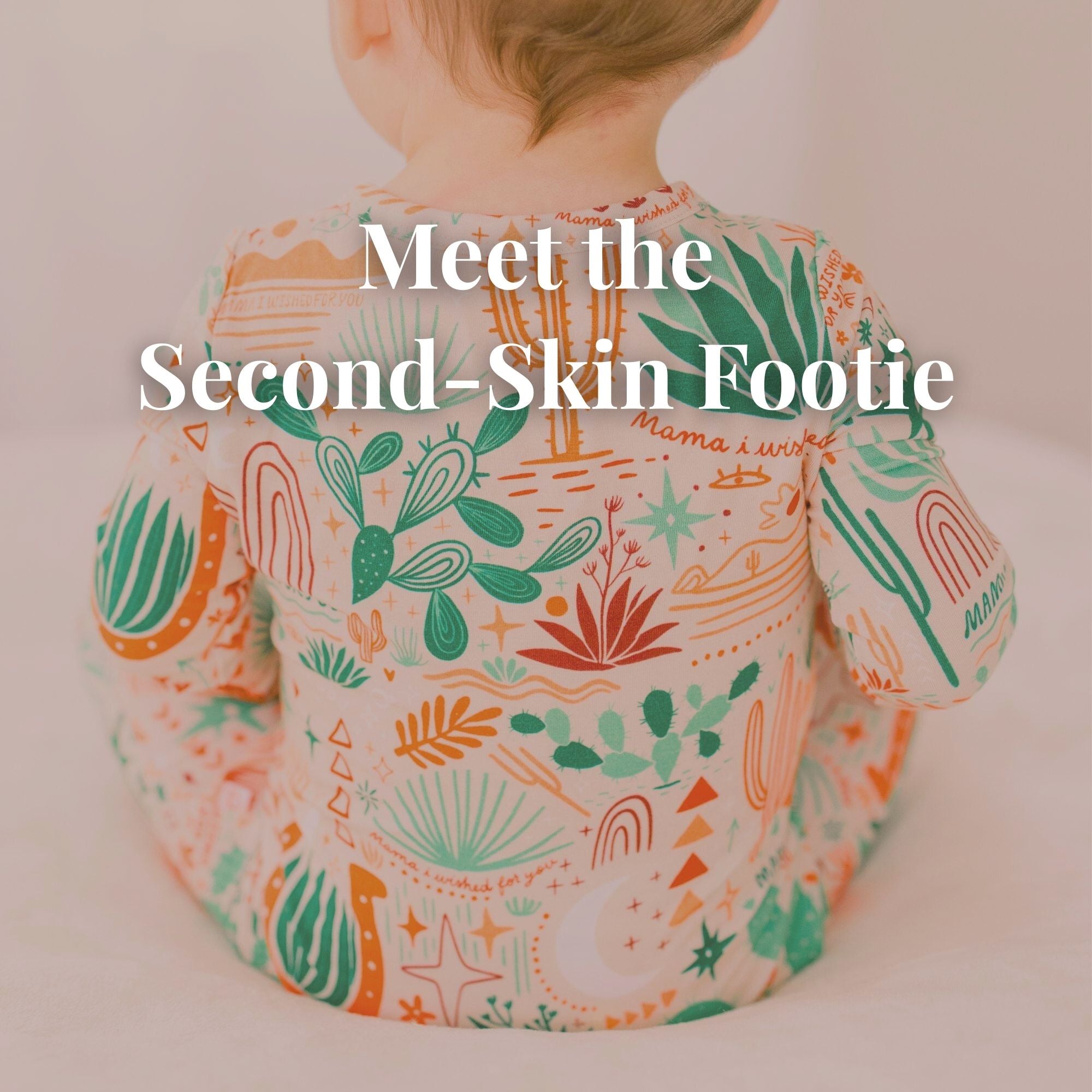 The Second-Skin Footie | Desert Cactus Vibes | 