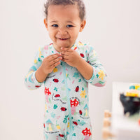 The Second-Skin Footless Romper | Magic Mushroom | "It's Okay to Ask for Help"